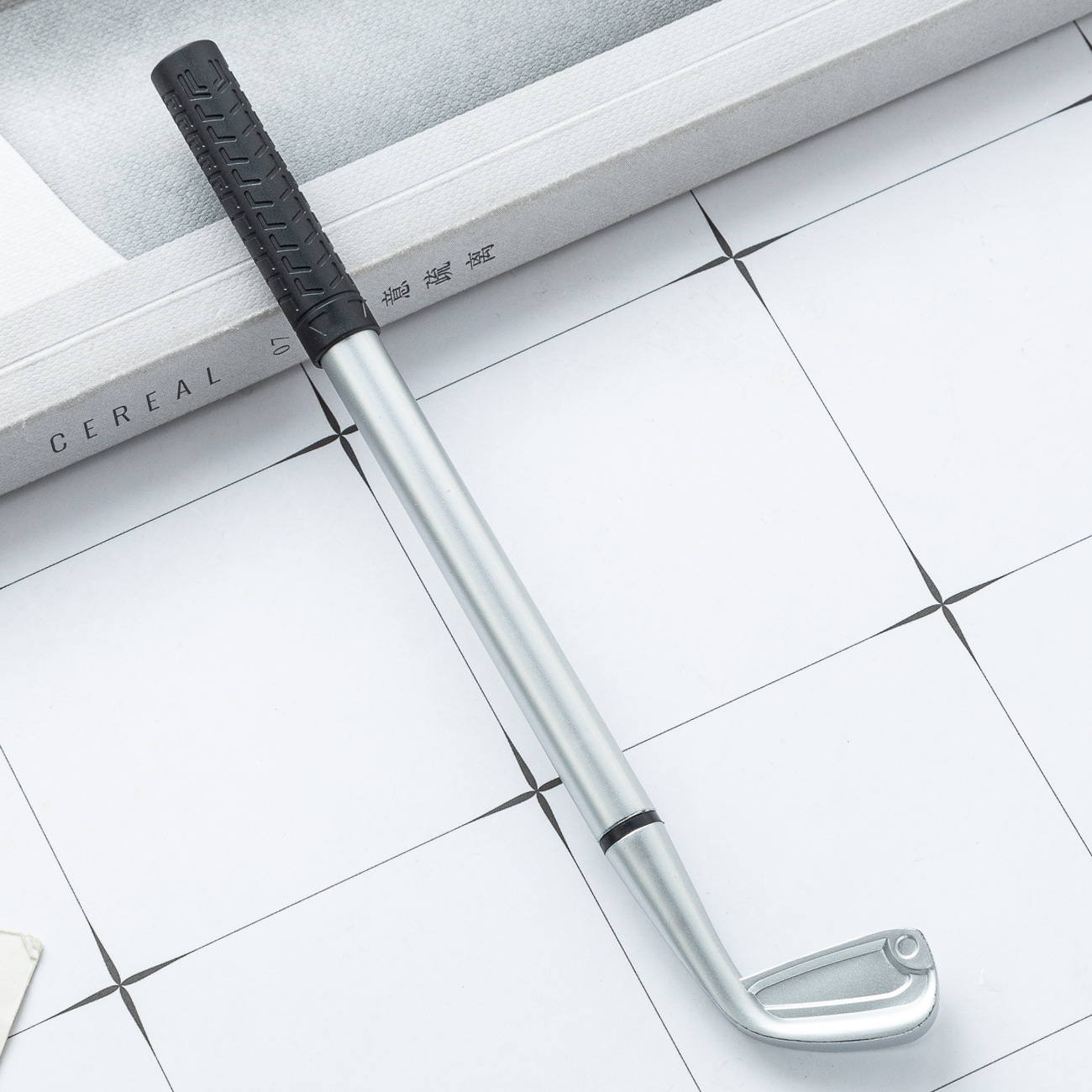 Nuevo bolígrafo de golf transfronterizo, bolígrafo de plástico de golf único, bolígrafo de regalo de golf