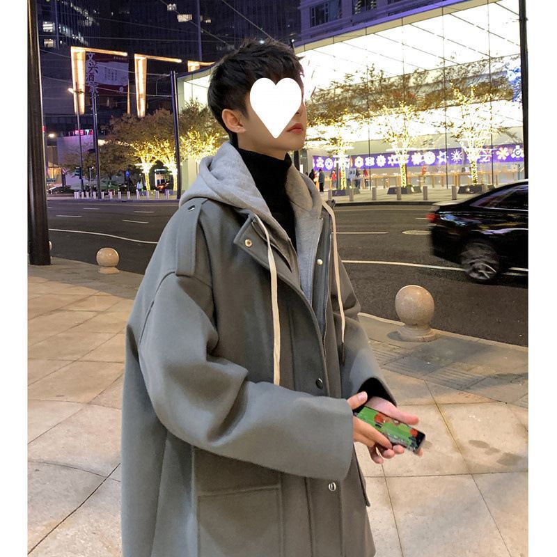 아우터웨어 남성용 재킷 남성용 봄 · 가을 엑플렉스 사이즈 느슨한 학생 트렌디 자켓 남자 윈드브레이커 올매치 여자 자켓