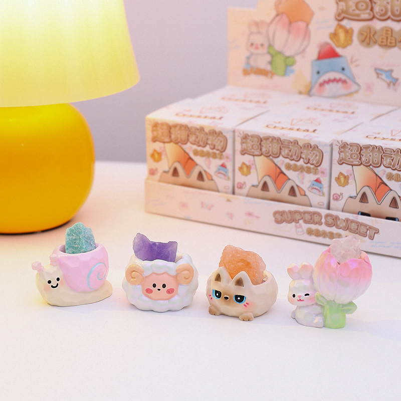 New Product Xiaohongshu Super Sweet Animal Crystal Small Bean-Shaped Blind Box Creative Home Fragrance Decoration Holiday Gift New Product Xiaohongshu Super Sweet Animal Crystal Small Bean-Shaped Blind Box Creative Home Fragrance Decoration Holiday Gift