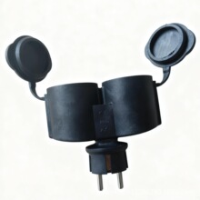 欧标转换头   16A双插座 连接线家用电器
