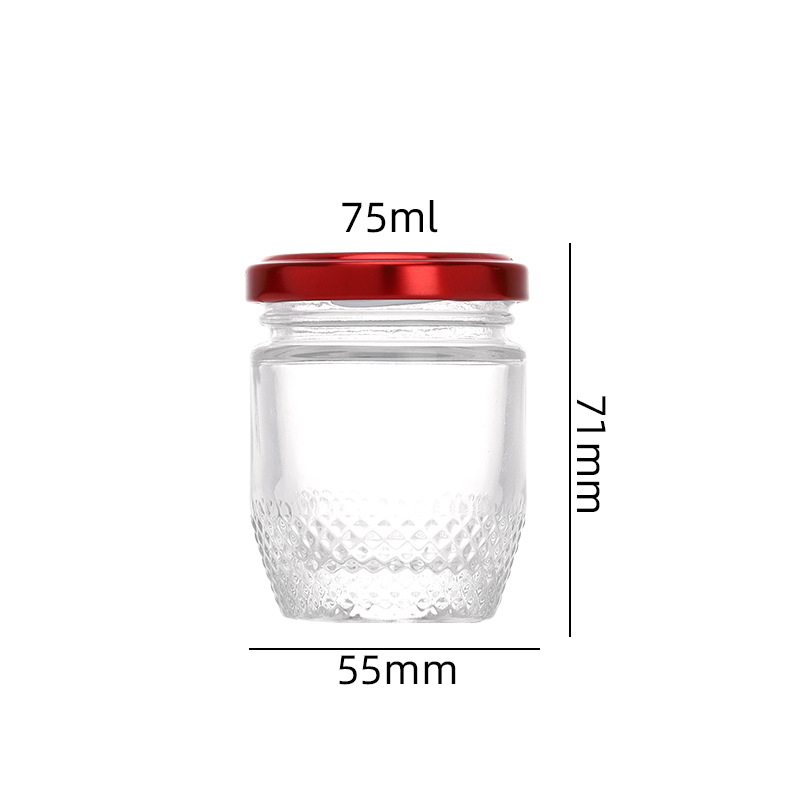 Botella de Nido de Pájaro botella de Nido de Pájaro pequeño guisado fresco botella de Nido de Pájaro instantáneo sub-botella de miel olla de pescado sellado botella vacía de pegamento al por mayor 50