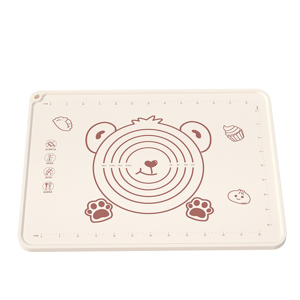 Antibacterial silicone pad thickened kneading mat food grade rolling…