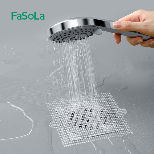 FaSoLa disposable insect-proof floor drain patch bathroom floor drain hair filter kitchen sewer anti-clogging net