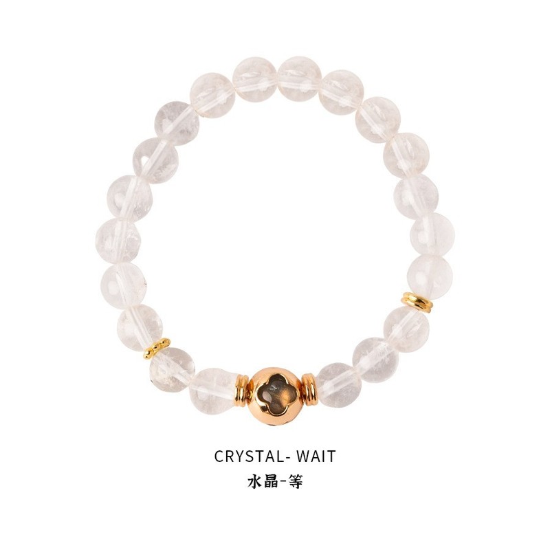 晗珞~优化石方形镂空串珠手链简约宫廷风时尚手链简约百搭手饰女|undefined