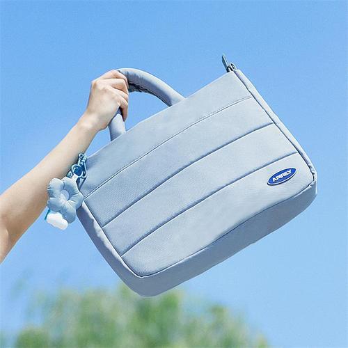 Laptop bag isn internet celebrity large capacity student casual ladies bag going out portable cute pendant tote bag