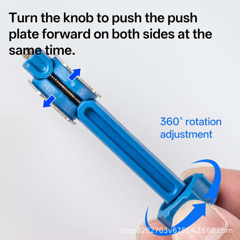 Mountain/road bicycle hydraulic brake piston reset tool|undefined