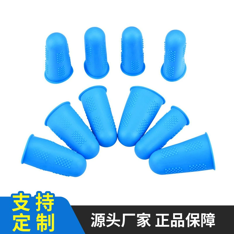 Силиконовый чехол для пальцев Водонепроницаемый против ожогов Пищевой защитный чехол для кончиков пальцев Высокотемпературный гранулированный Противоскользящий защитный чехол для пальцев