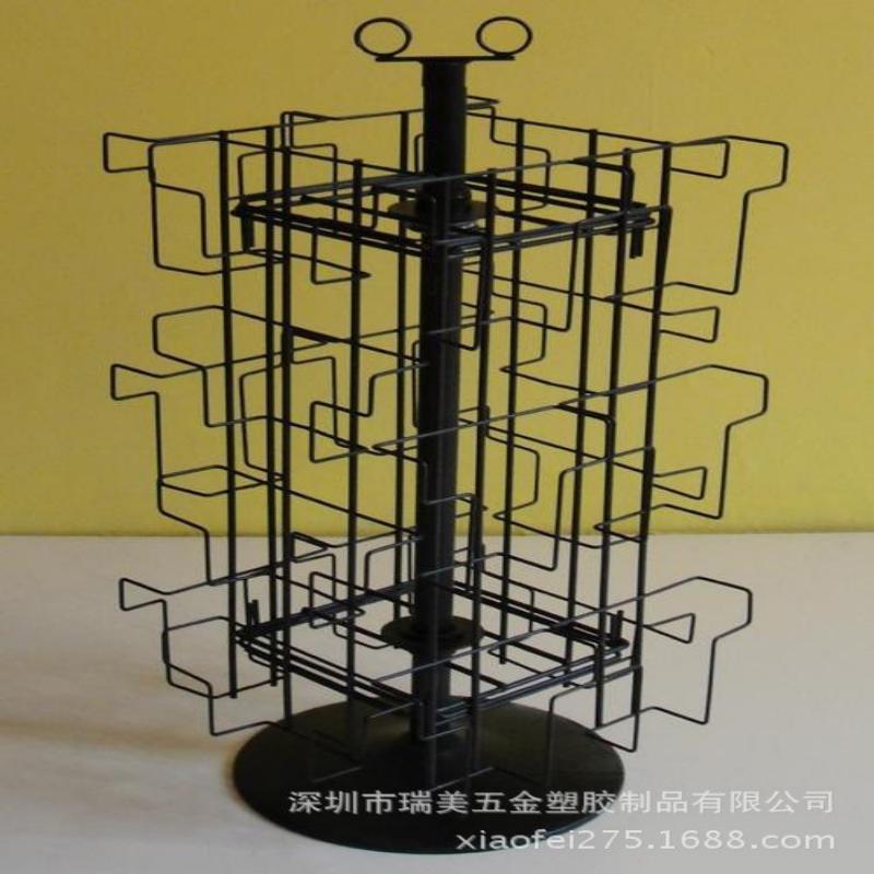 加工生产卡片专用展示架生日圣诞贺卡促销架落地可拆装口袋收纳架