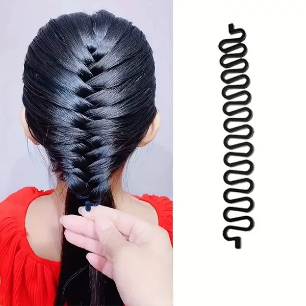 Fishbone wave hair braiding device centipede braid hair curler twist braid hair braiding tool factory direct sales