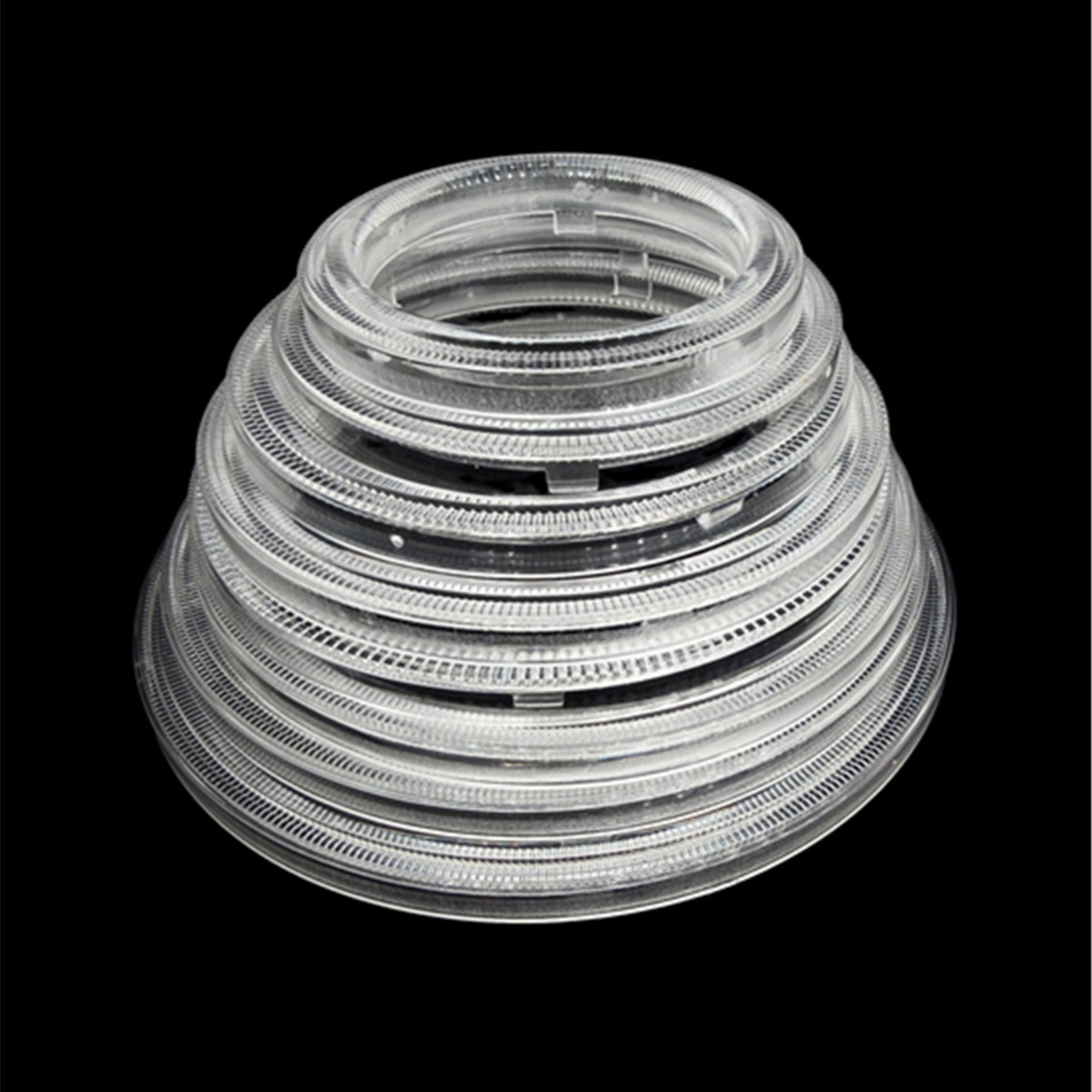 COB Angel Eyes 60/70/80/90/95/100/110/120mm with snap-on ring-shaped PC light cover