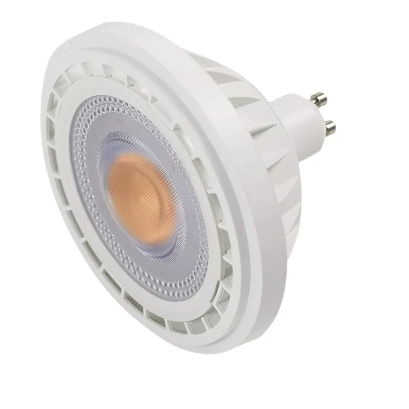 Фабричная продажа LED COB AR111 12Вт GU10 G53 85-265В 12В Освещение пластиковый пакет алюминированный свет