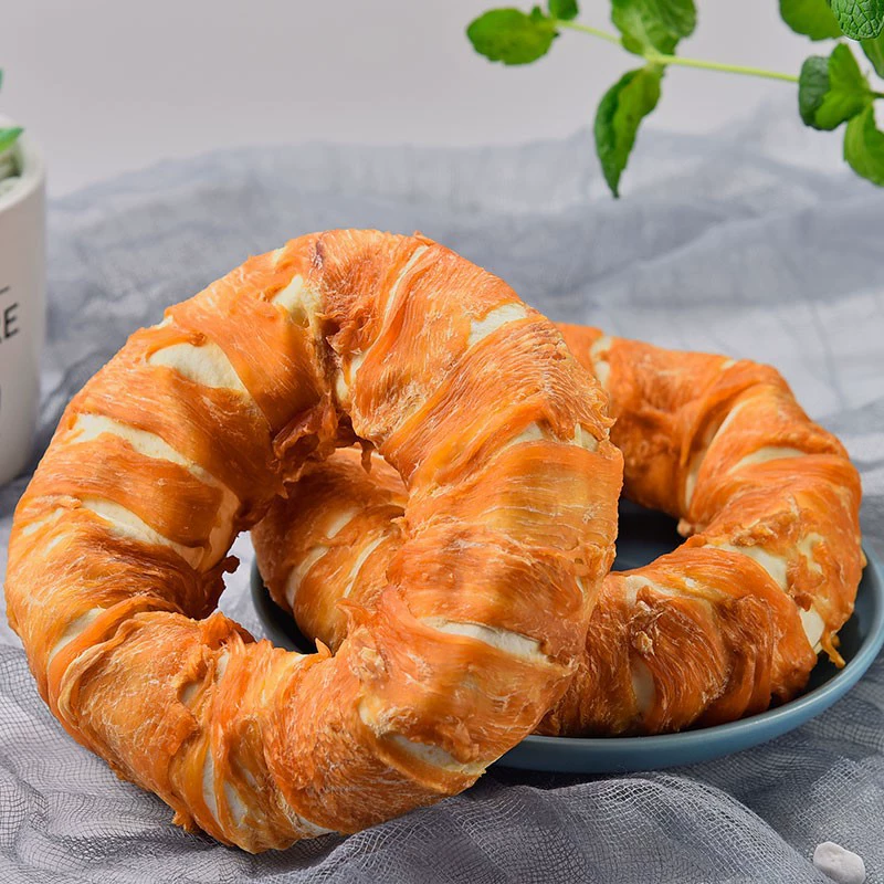 Куриный пончик 180 г матрас для закусок для собак Большая награда для дрессировки собак