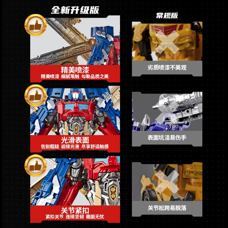 Пусковая игрушка Transformer, транспортный робот, металл Бамблби для мальчиков и девочек, Король-Гонг, оптовая продажа