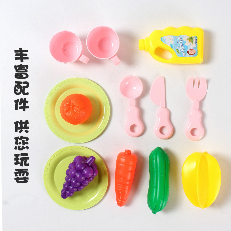 Mini lavador de platos de ternera, juguete, cocina eléctrica, depósito de cocina, agua circulante, mini juego de lavabo de simulación