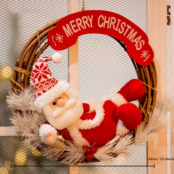 Lying old man wreath