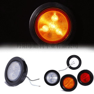 ebay���R�d wish  4LED 2.5Ӣ�����zȦ�A�� ֱ�ӳ���  HL-l-005