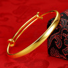 Gold bracelet, golden accessory