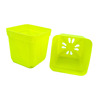 Flowerpot for growing plants, square small plastic plant lamp