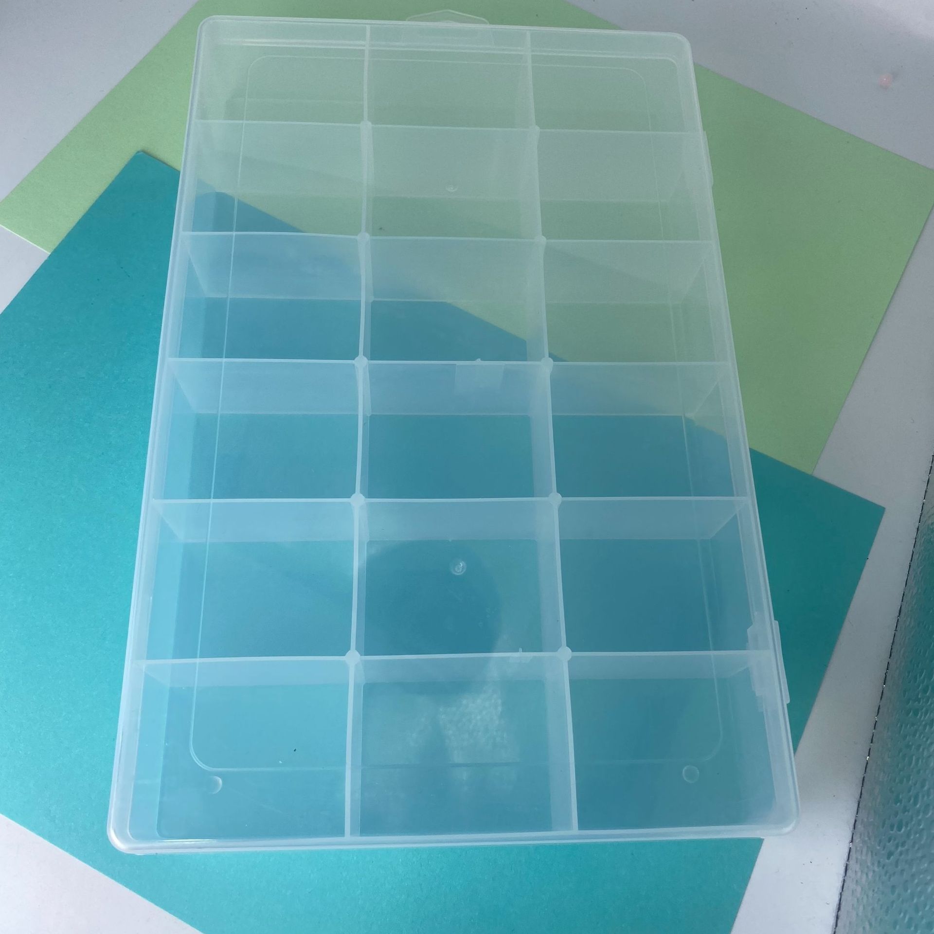 Caja de almacenamiento de cuentas para pulseras, caja de plástico PP transparente con compartimentos y tapa, herramienta organizadora de joyas, caja de accesorios image 11