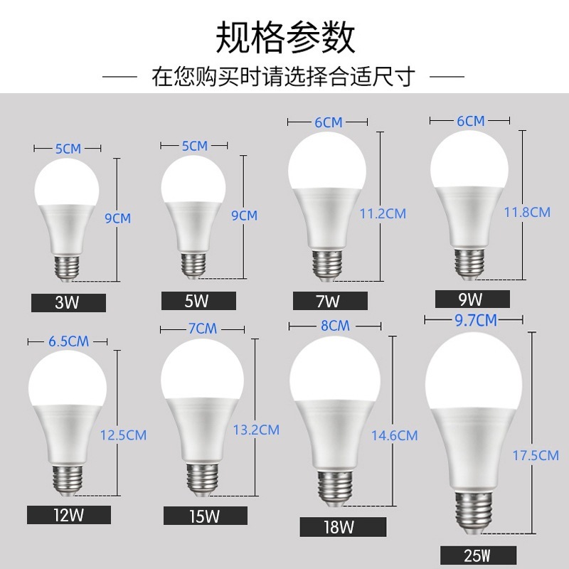 A泡e27ねじ口led電球省エネランプシャンデリア家庭用照明白黄暖光三色変光a60光源|undefined