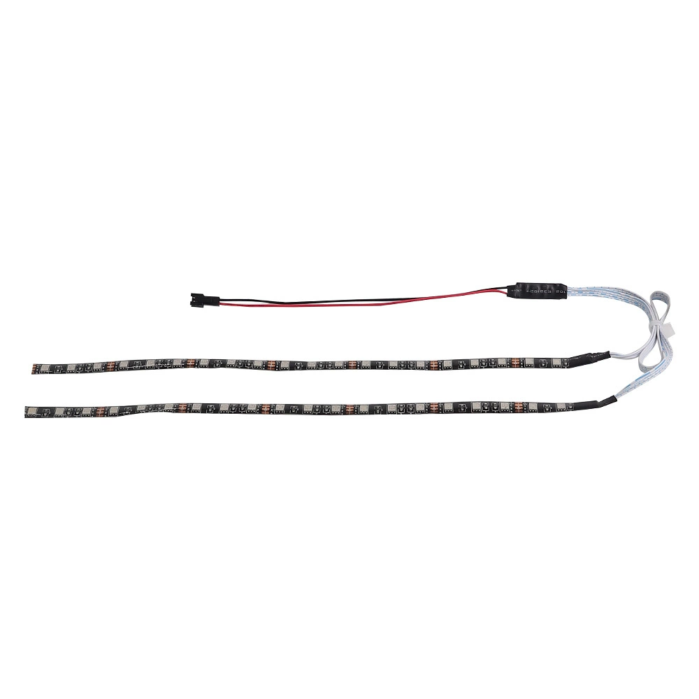 Suitable for KUGOO M4 M4 pro multicolor light strip banner warning light left and right color lights decorative light