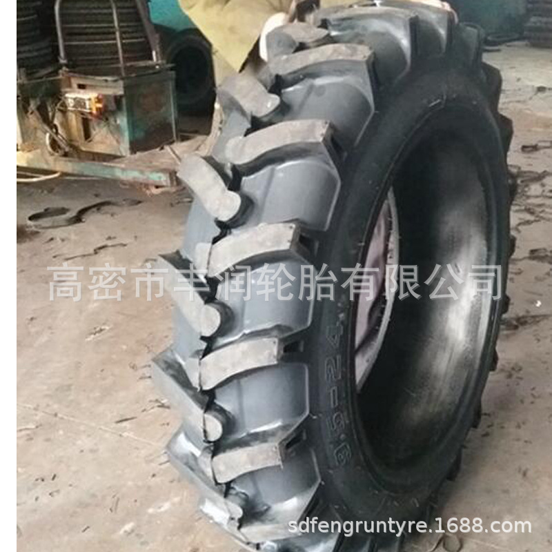 9.5-24人字正品拖拉机轮胎 加粗花纹抗磨