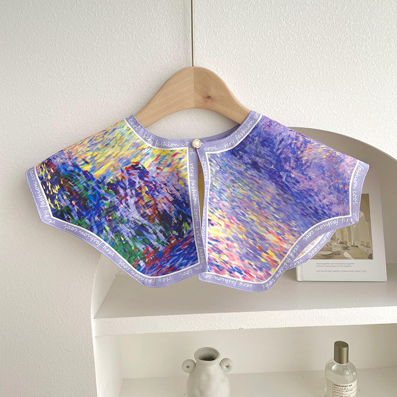 Nuevo chal protector solar de verano de las mujeres al aire libre con aire acondicionado decoración de la habitación chaleco de protección del cuello pequeña bufanda falsa bufanda anudada