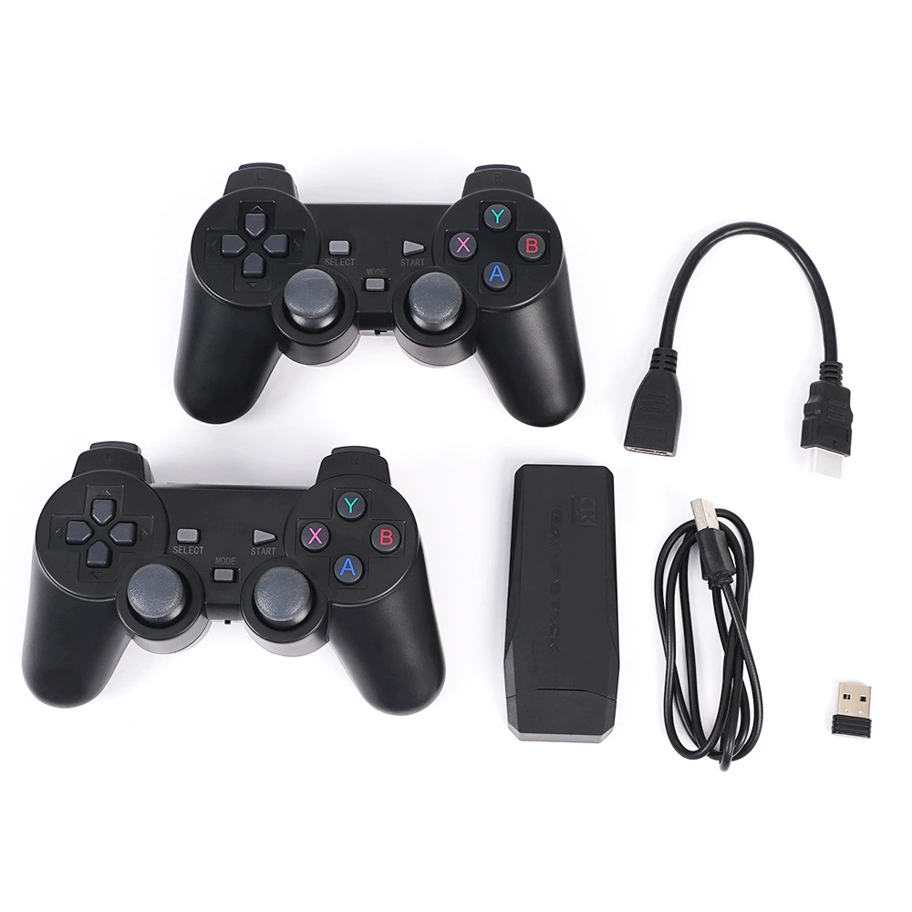 Игровая консоль M8 HD с двумя игровыми джойстиками — M8 двойной, включает 2.4G игровой контроллер, 4K, двухбоевой игровой аппарат