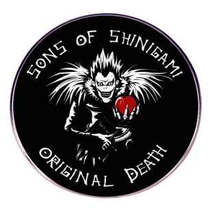 The Child of Death Ryuk Brooch Night God Moon Cartoon Anime Pin Badge Metal Alloy Badge Accessories