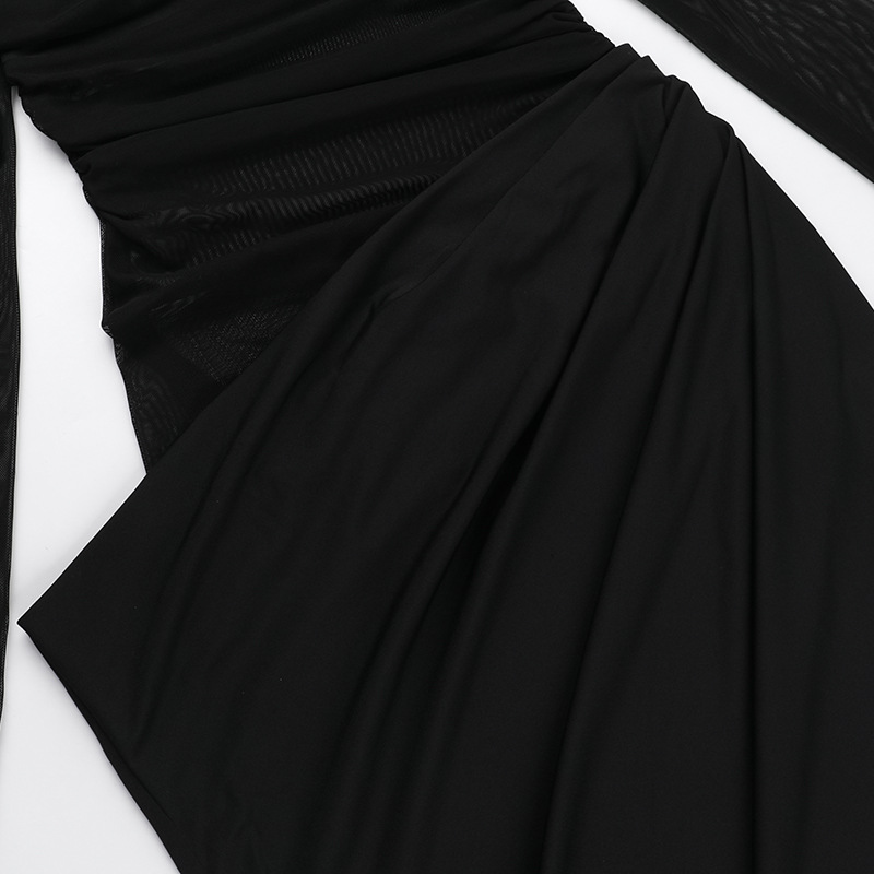 Summer Maxi Dress Sexy Off The Shoulder Mesh Hollow Out Cutout Dress Women 11 Summer Maxi Dress Sexy Off The Shoulder Mesh Hollow Out Cutout Dress Women