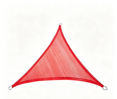 Net Sun Protection Net Triangular Avtomobil yan çətirləri - red-triangle-111