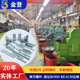 厂家定制搓花压花滚花T钉铆钉销钉 304不锈钢防锈精密滚花钉
