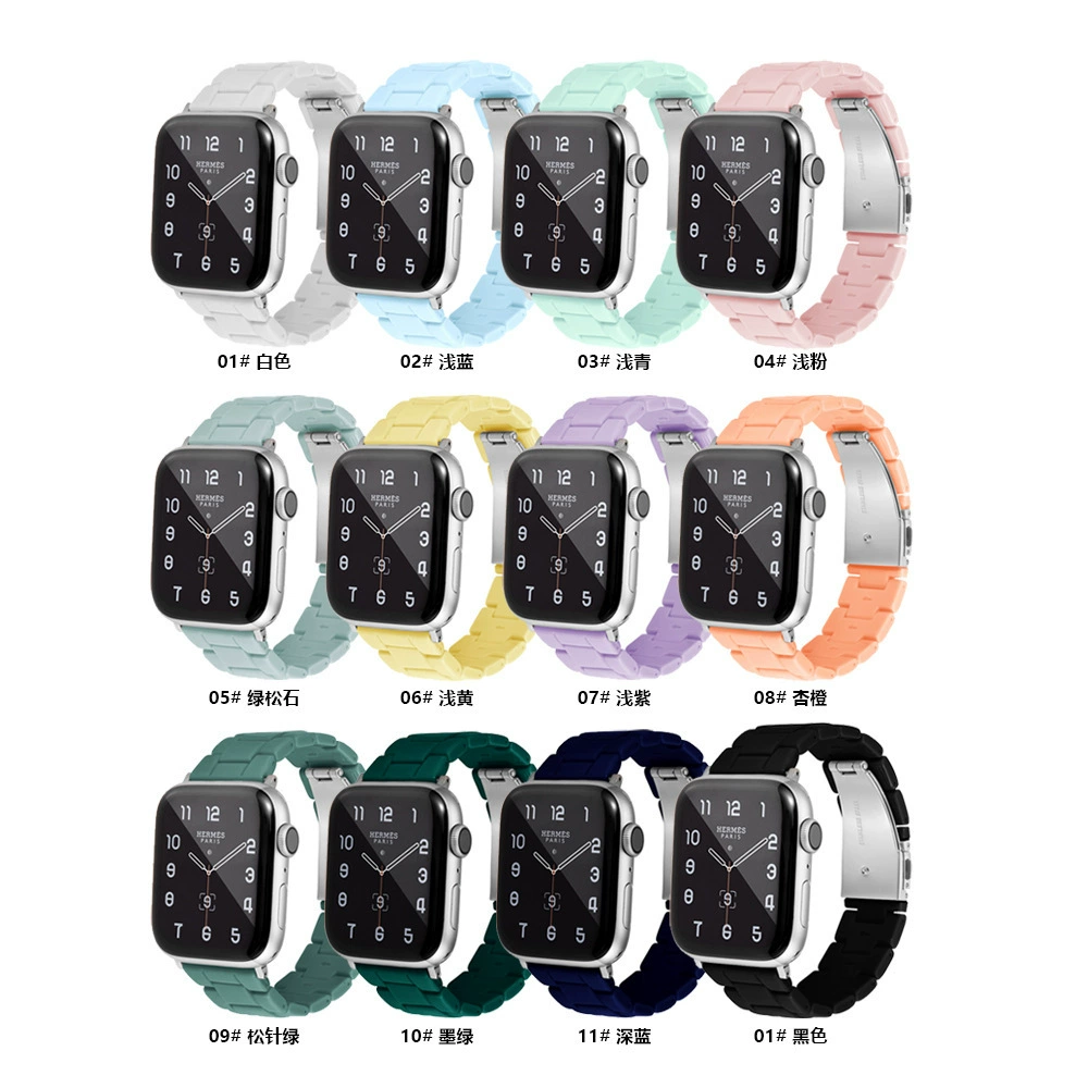 Apple, huawei, samsung, plastic transparent watch strap