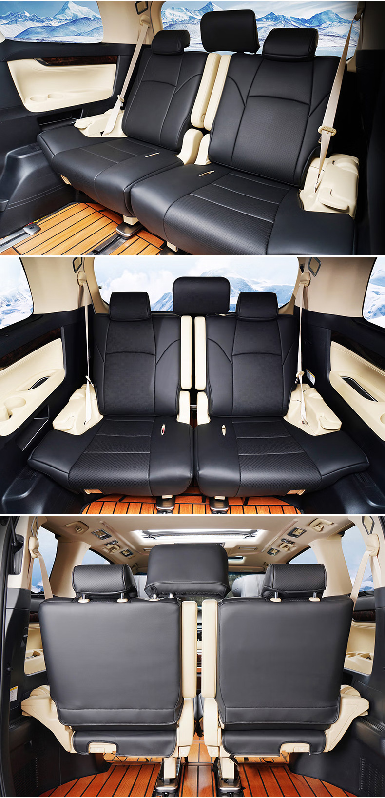 La MaxZa Seat Cushion for Toyota Alphard 30 40 Series Vellfire