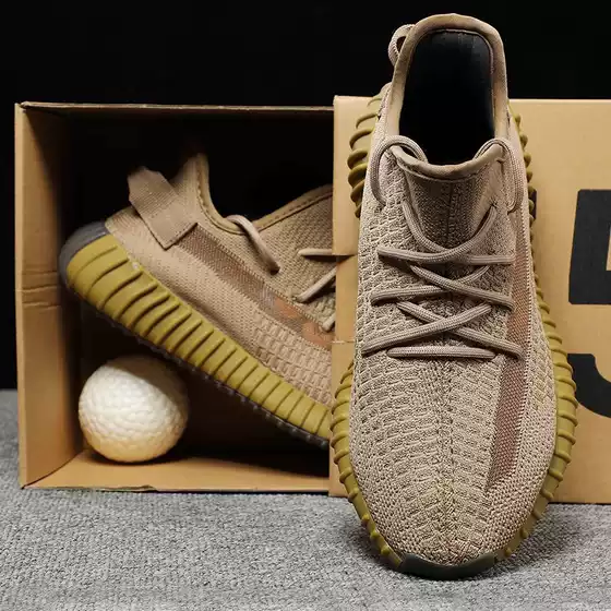 2026 New Putian Triple Stripe High Version Yeezy Boost 350 V2 Flyknit Breathable Athletic Sneakers Casual Shoes for Men