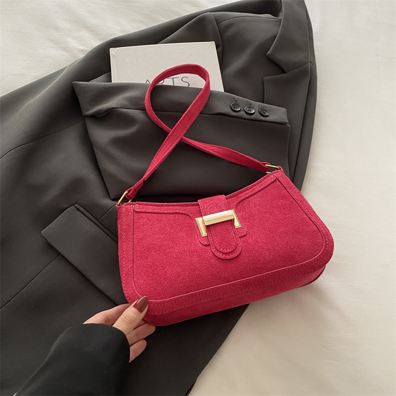 Bolso de hombro coreano de moda de este año, mujer 2024, nuevo nicho, bolso de axila de alto valor, temperamento femenino