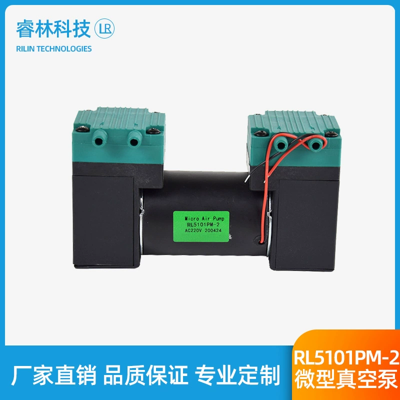 RL5101-2PM Микро вакуумный насос 12 В 24 В малошумный вакуумный насос с большим расходом насос для косметических инструментов