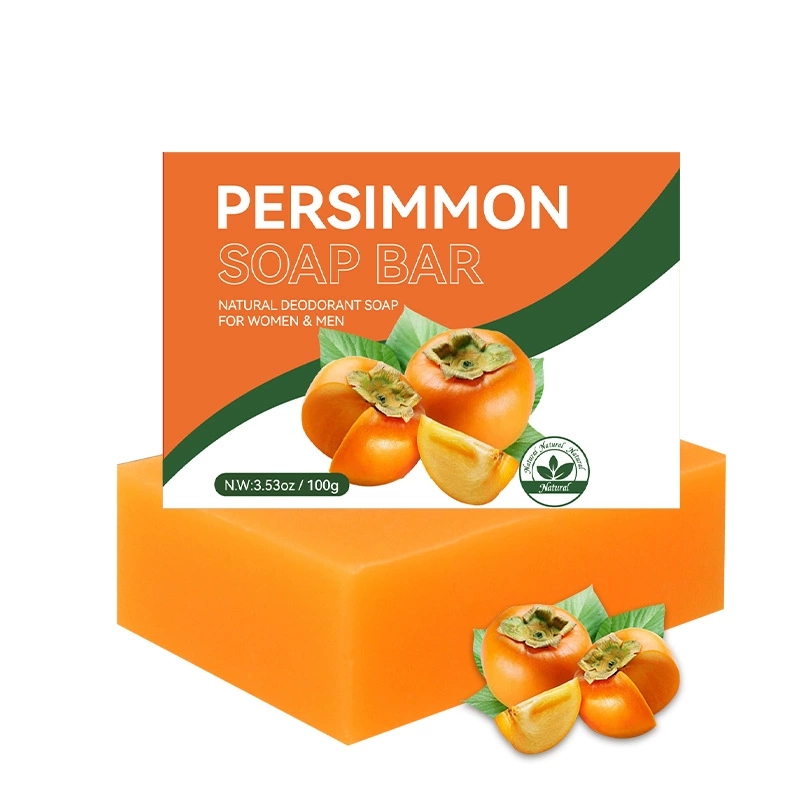 Трансграничная внешняя торговля PERSIMMON SOAP Мыло из хурмы для удаления запаха Мыло ручной работы Мыло для чистки Мыло из хурмы