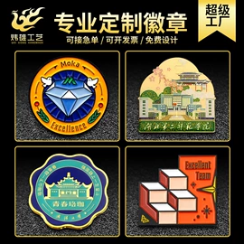 徽章;钥匙扣及钥匙扣配件;金属工艺品