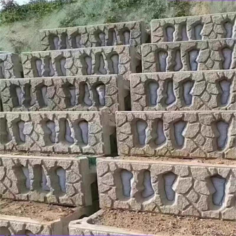 贵州预制水泥护坡生态框河道阶梯式生态框自锁式混凝土生态框