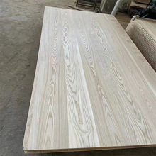 供應白蠟木實木拼接板雙AA級 表面做仿紅木處理 可加工各類桌面板