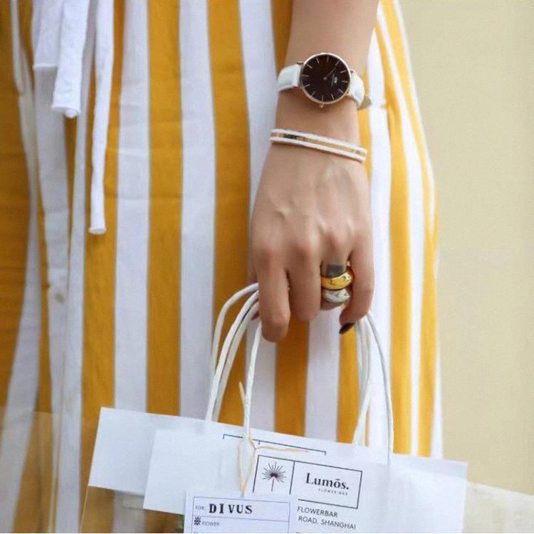 Fashion Solid Color Copper Plating Rings 1 Piece