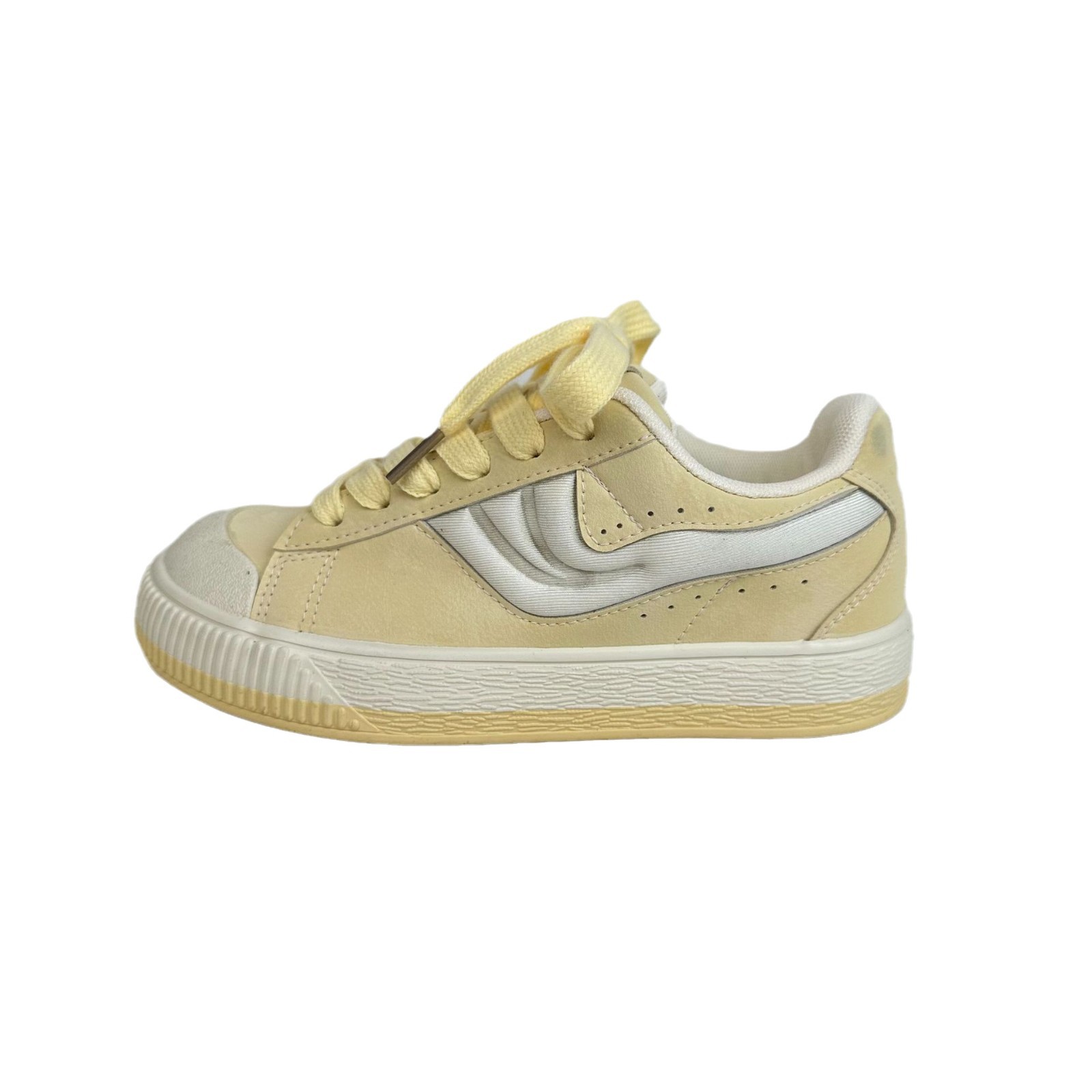 Yuanbo 2025 primavera nuevos zapatos de tabla bajos estilo coreano salvaje estilo universitario zapatos de lona casuales estilo Hong Kong zapatos de mujer image 6