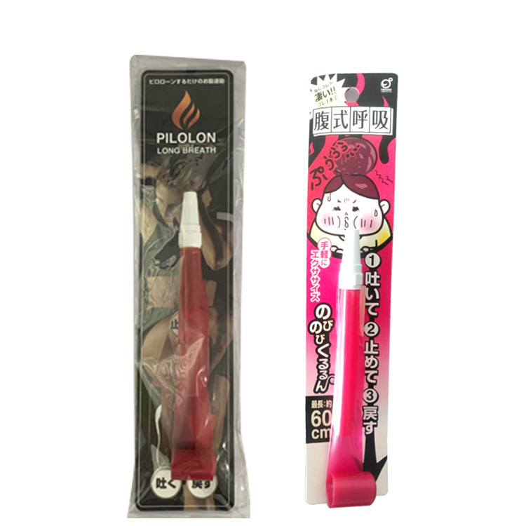 超长款健身吹龙吐舌头小玩具吹龙无声口哨塑料管子吹龙口哨吹卷|undefined