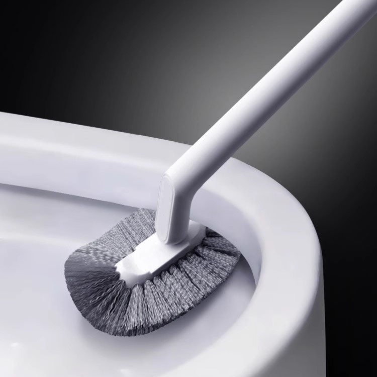 cepillo de inodoro tipo pared cepillo de inodoro doméstico limpieza de inodoro cepillo de grietas cepillo de mango largo cepillo de limpieza