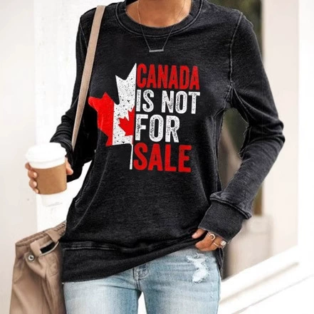 Трансграничная весна и осень новый европейский и американский модный цифровой принт с длинными рукавами и круглым вырезом топ для женщин свободный повседневный спортивный свиток