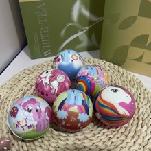 爆款高弹力球三丽鸥6cm运动洞洞球炫彩涂鸦蜂窝pu现货批发慢回弹