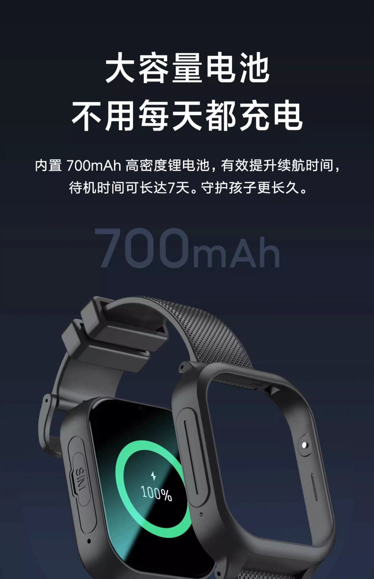 Smart wrist electronic student ID card, 4G smart campus student card, school information communication phone, gps positioning and early warning bracelet undefined
