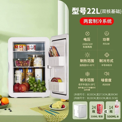 Breast Milk, Student Dormitory, Single-Person Use | Soyuducular - basic-dual-core-model-22l-silver-glass-model-dual-use-for-car-and-home