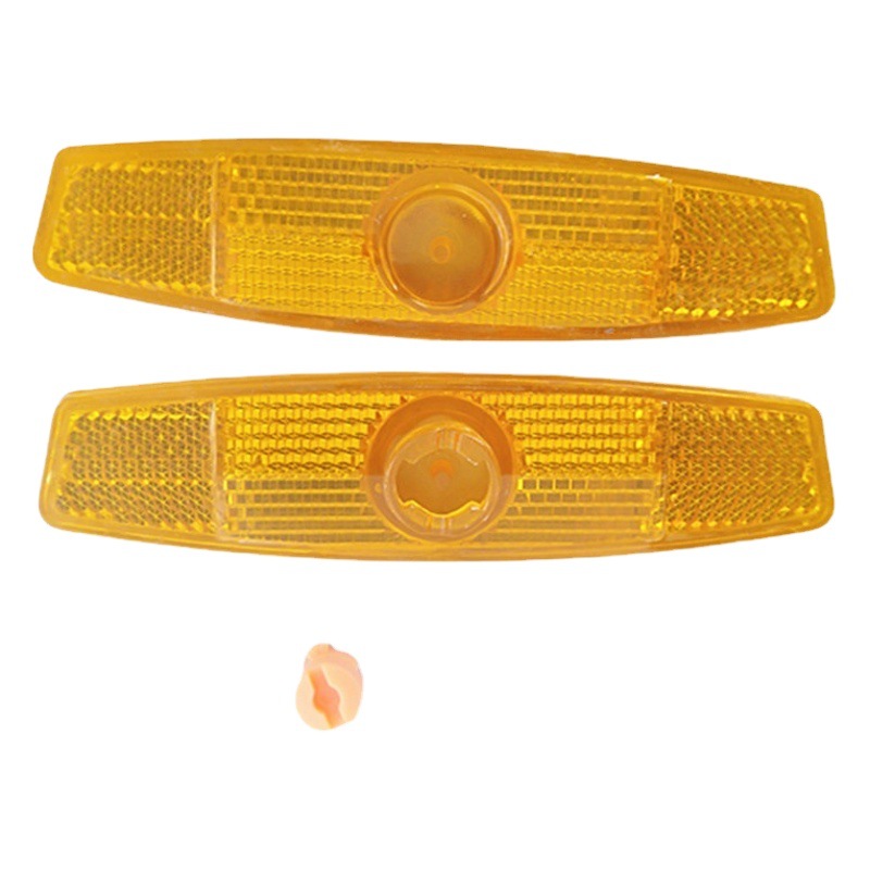 Bicicleta de Montaña habló reflector de luz bicicleta habló tira reflectante habló luz láser reflectante pieza de luz trasera